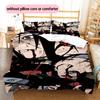Cartoon Pattern Bedding Quilt Set Quilt Cover Pillowcase Home Decoration Birthday Gift (1 * Duvet Cover + 2 * Pillowcase, Without Core)