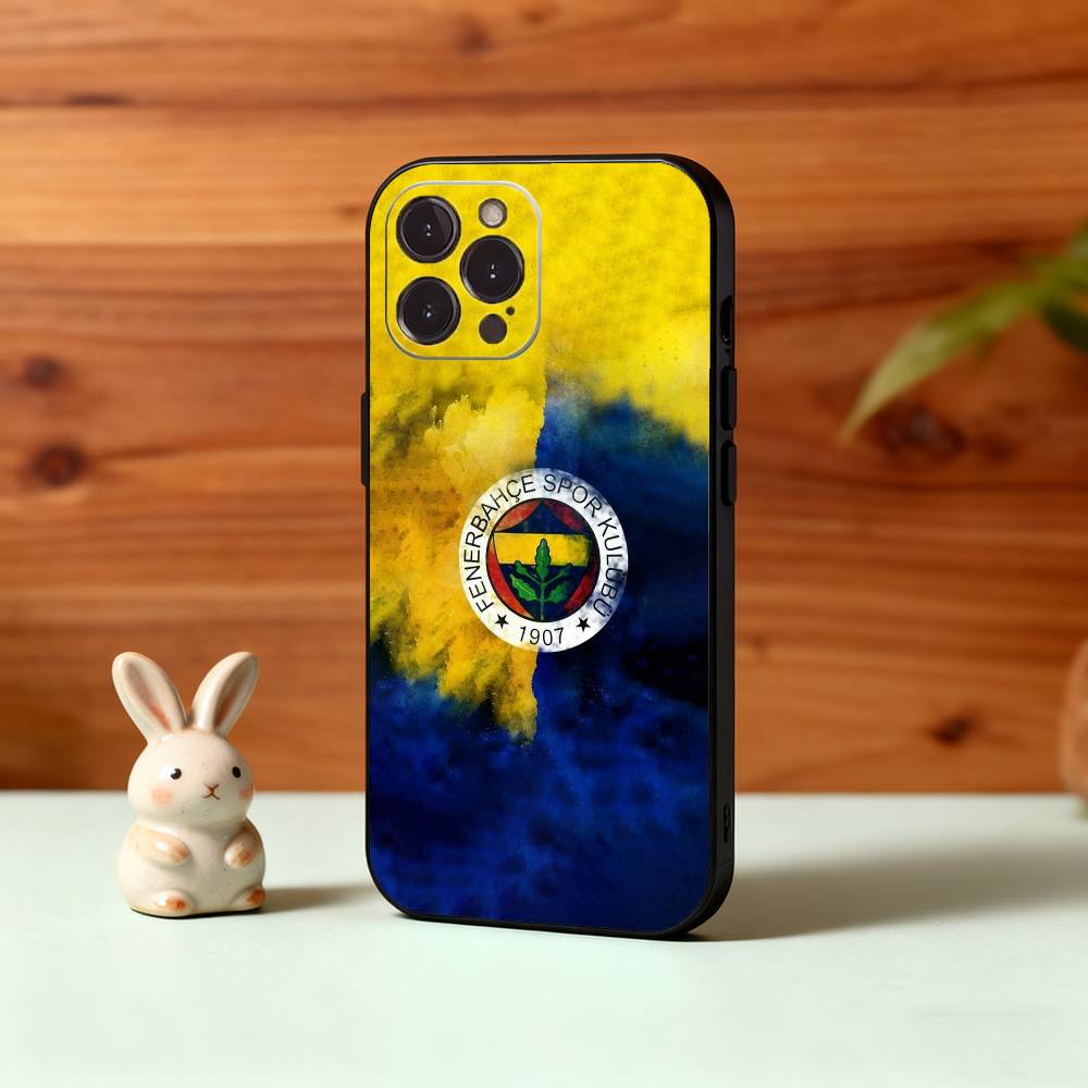 1 Stück T-Truthahn Fenerbahce-E Handyhülle Für iPhone17,16,15,14,13,12Plus,Pro Max,XS,5G Weiches Silikon Schwarze Hülle
