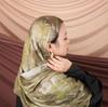 Fashion Watercolour Floral Printed Hijab Modal Breathable Soft Cotton Rayon Viscose Woven Modal Muslim Women Shawl Hijab Scarf