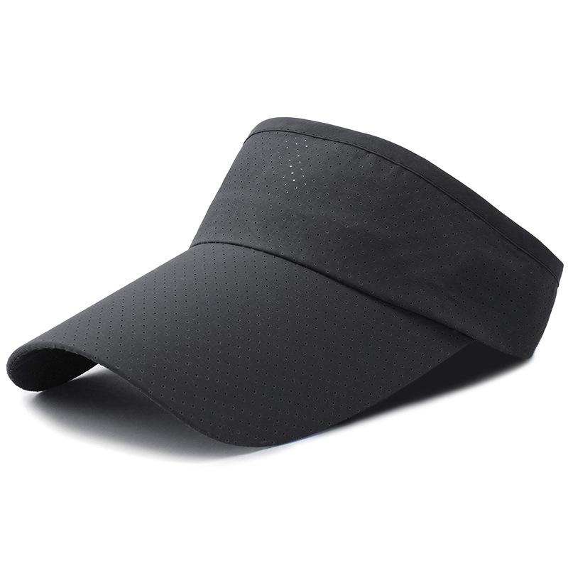 Unisex Sun Protection Quick-Dry Perforated Baseball Cap for Large Heads - Versatile Outdoor Sports Hat