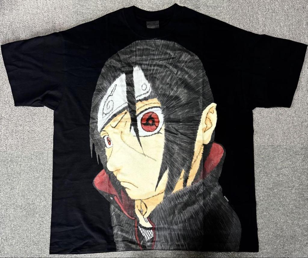 [USED] Extremely rare Naruto Itachi anime T-shirt, size XL