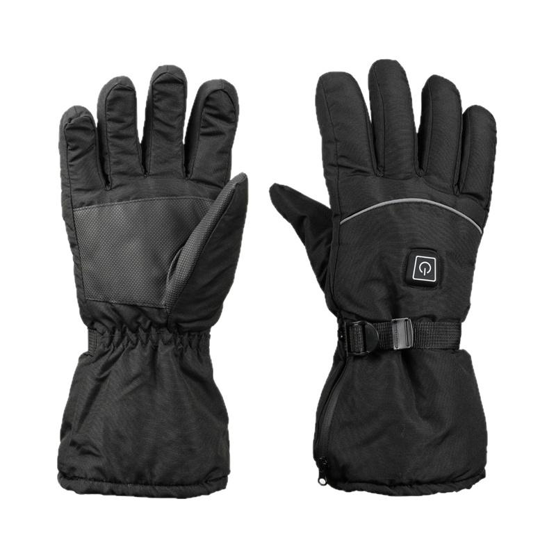 Heated Gloves for Men Winter Thermal Touchscreen Electric Motorcycle Riding Cycling Waterproof Warm