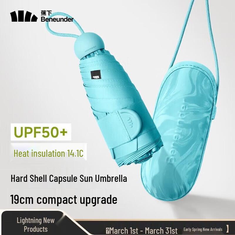 Beneunder 5-Fold UV Protection Capsule Umbrella