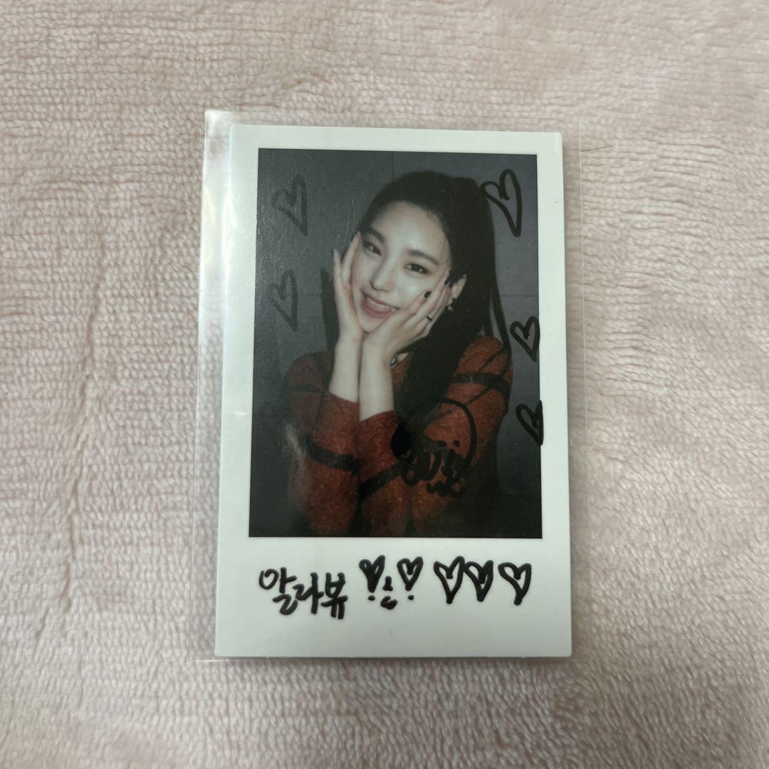 

[USED] ITZY Instax-style trading card ICY Yeji