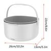 Fruit Ultrasonic Cleaner High Capacity Drain Grocery Basket Portable Fruit And Vegetable Cleansing Machine For Fruit Rice Bean