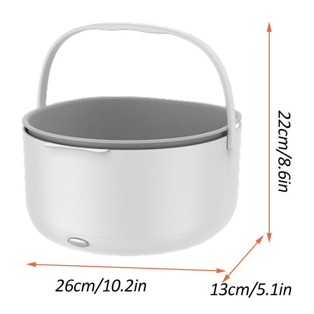 

Fruit Ultrasonic Cleaner High Capacity Drain Grocery Basket Portable Fruit And Vegetable Cleansing Machine For Fruit Rice Bean