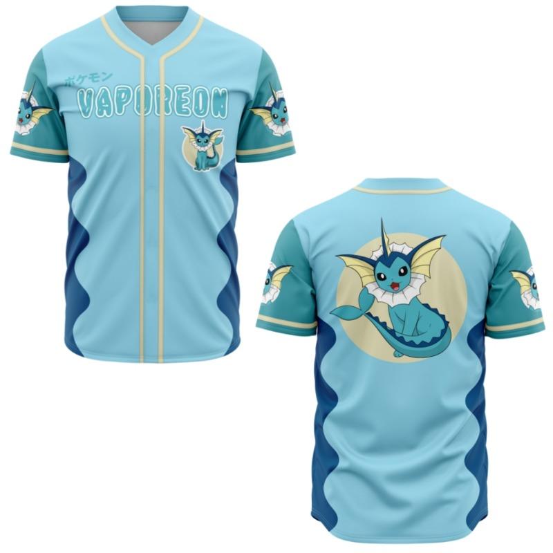 Men's Pokémon Poké Ball Striped Pattern 3D Printed V-Neck Sports Jersey Tee Stylish Casual Wear for Game Fans Y2k Tops