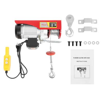 300 600kg Elektrischer Hebezeugwinde Fernbedienung Kabel Hebekran