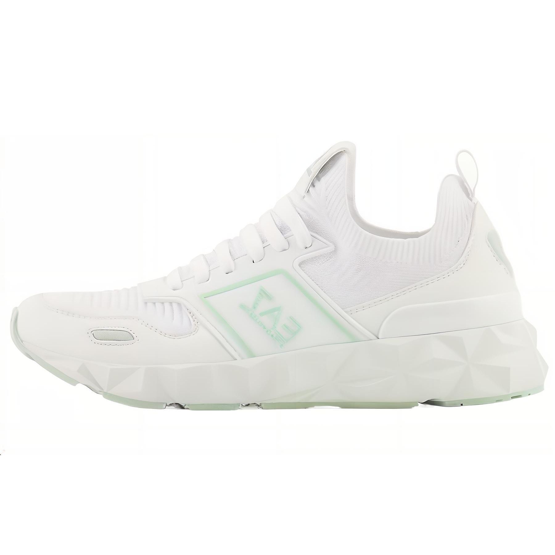 

Emporio Armani EA7 Leather Versatile Comfortable Low-Top Casual Shoes Unisex sneakers White X8X175XK380T557 39⅓