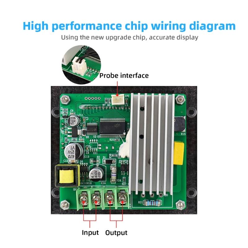 Thermostat Control Module Programmable Heating Cooling Temperature Controller Thermostat Controller Accuracy