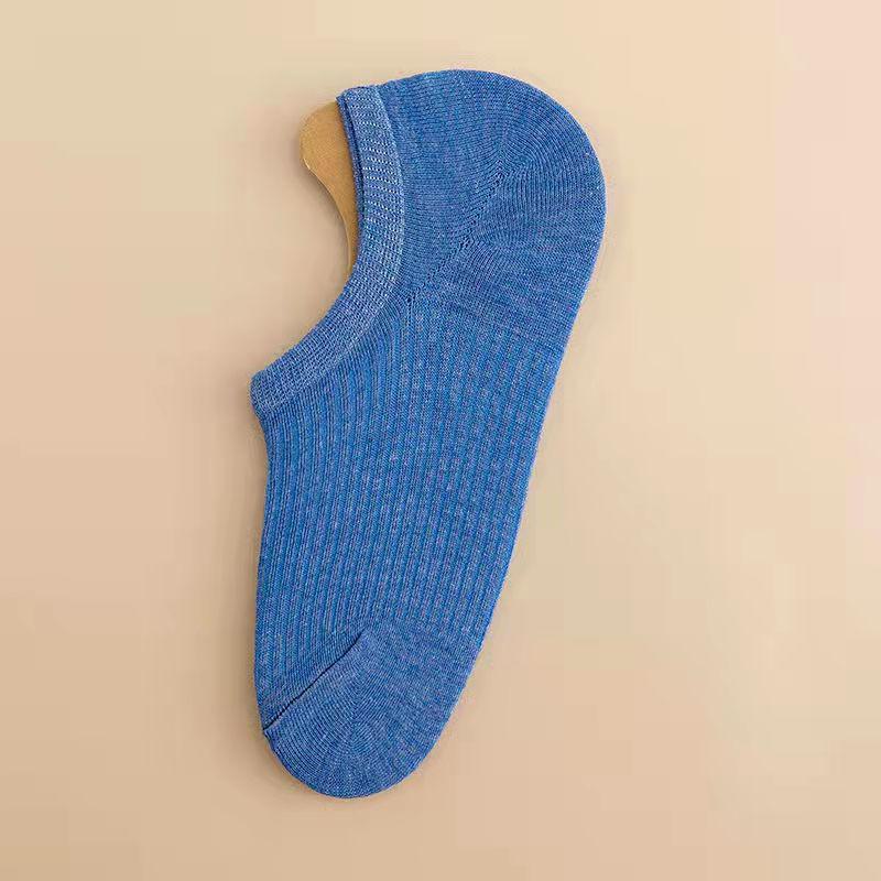 Dopamine Boat Socks: Non-Slip, Solid Color, No Heel, Low-Cut, Lightweight Summer Socks