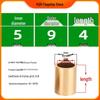 Self-Lubricating Oil-Impregnated Copper Bearing Bushing, Inner Guide 3-5, 6-8, 10-14, 15-32