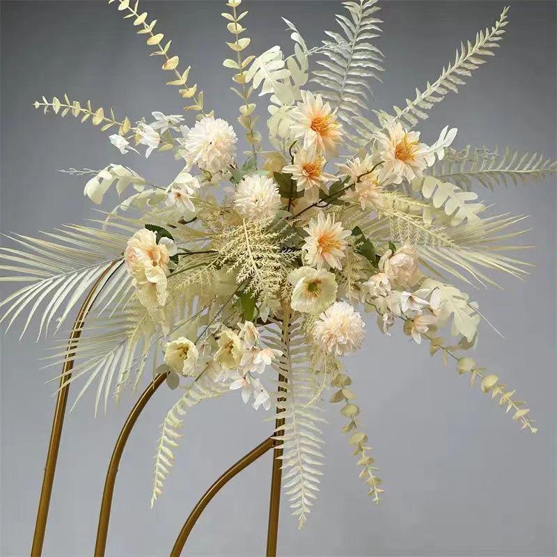 Artificial Floral Arrangements for Weddings, Multiple Colors, Road Decoration, and T-Stage Floristry