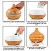 550ml Aromatherapy Diffuser Humidifier Silent Wood Grain USB Plug In Humidifier with Remote Control