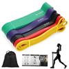 Pull Up Assist Bands Collection Resistance Loop Bands Powerlifting Workout Exercise Stretch Bands with Carry Carryall