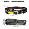 Super Bright Flashlight USB Rechargeable LED Headlamp Tactical Head Torch Light Outdoor Waterproof Camping Fishing Lantern