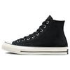 Chuck 70 Suede High Schwarz Weiß Unisex Sneakers A01458C
