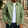 Men's Lightweight Bomber Jackets Solid Color Windbreaker Softshell Jacket Zip Up Coat for Fall Outdoor Casual Windproof Varsity Jackets for Men