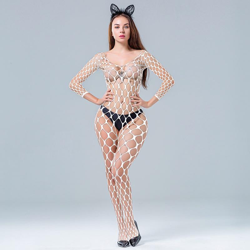 Alluring Women's Lingerie Set: Revealing Open-Crotch Pajamas for Flirty Passion