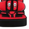 High Back Booster Car Seat Portable Polyethylene Convertible Toddler Infant Seat for Baby Red