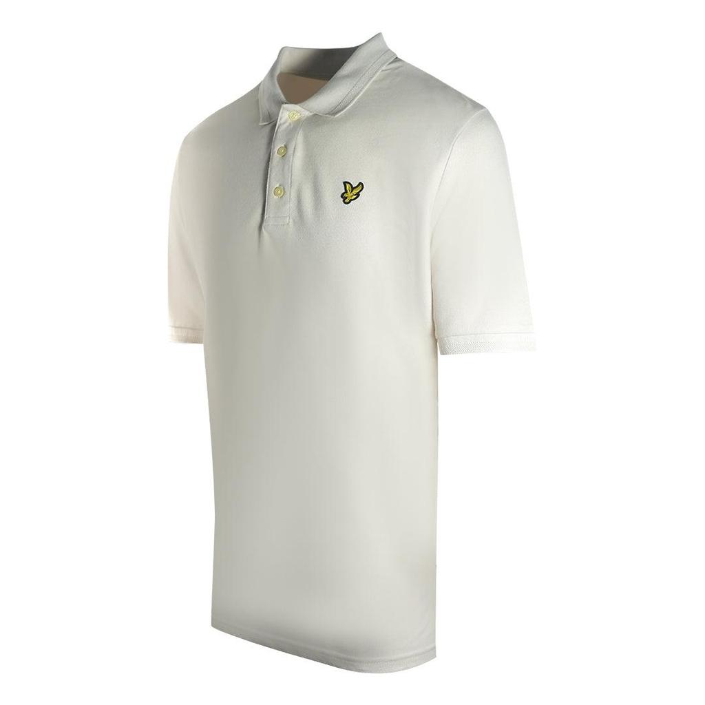 Lyle & Scott Mens Textured Tipped Polo Shirt