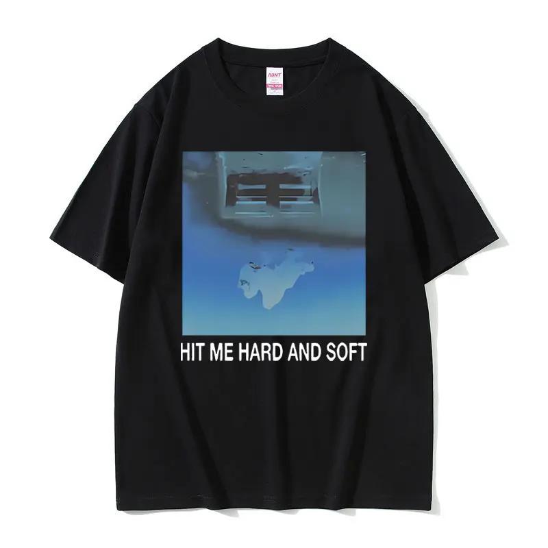 Hit Me Hard and Soft Tour Tshirt Unisex WoUnisex's Fashion Singer Same Style Graphic Print T Shirt Male Cotton Oversized T-shirts
