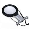 Round Neck Embroidery Loupe: Reading Magnifier Lighted X2 And X6 Magnifying Illuminated Hands-free Led For Work Sewing Repairs Creative Leisure