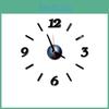 Premium Quality Diy Analog 3d Mirror Surface Large Number Wall Clock Sticker For Home Office Decor