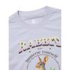 Crack RabbiT PrinT ShorT Sleeve T shirT  Lilac 