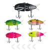 5PCS with Double Treble Hooks Swimbait Fishing Lures Multi-Jointed Swimming Bait  Trout Fishing