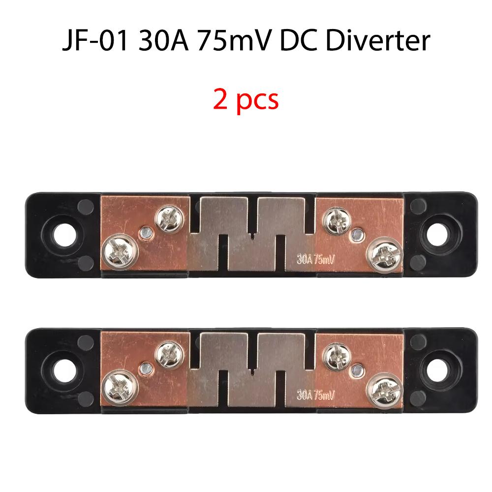 JF-01 External Shunt 10-50A 75mV Current Meter Shunt Resistor for Digital Voltmeter Ammeter Wattmeter Meter New Type Of Shunt