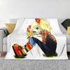 Candy Candy Anime Manga Blankets Soft Warm Flannel Throw Blanket Bedding for Bed Living Room Picnic Travel Home Sofa