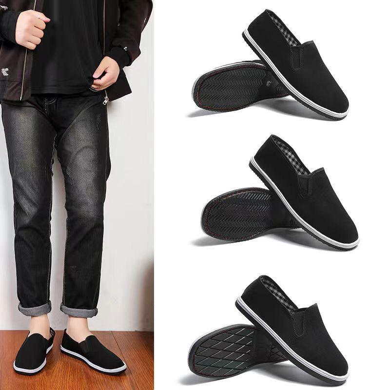 Old ******* Cloth Shoes Men's Dad Slip-resistant Breathable Work Shoes Casual S**t Sole Middle-aged and Elderly ****** and Summer Men's Men's Shoes