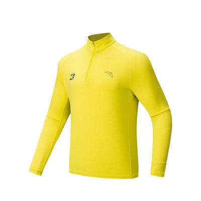Running Series Solid Color Soft Versatile Long Sleeve Knitted Shirt Men Tops 152615401-3