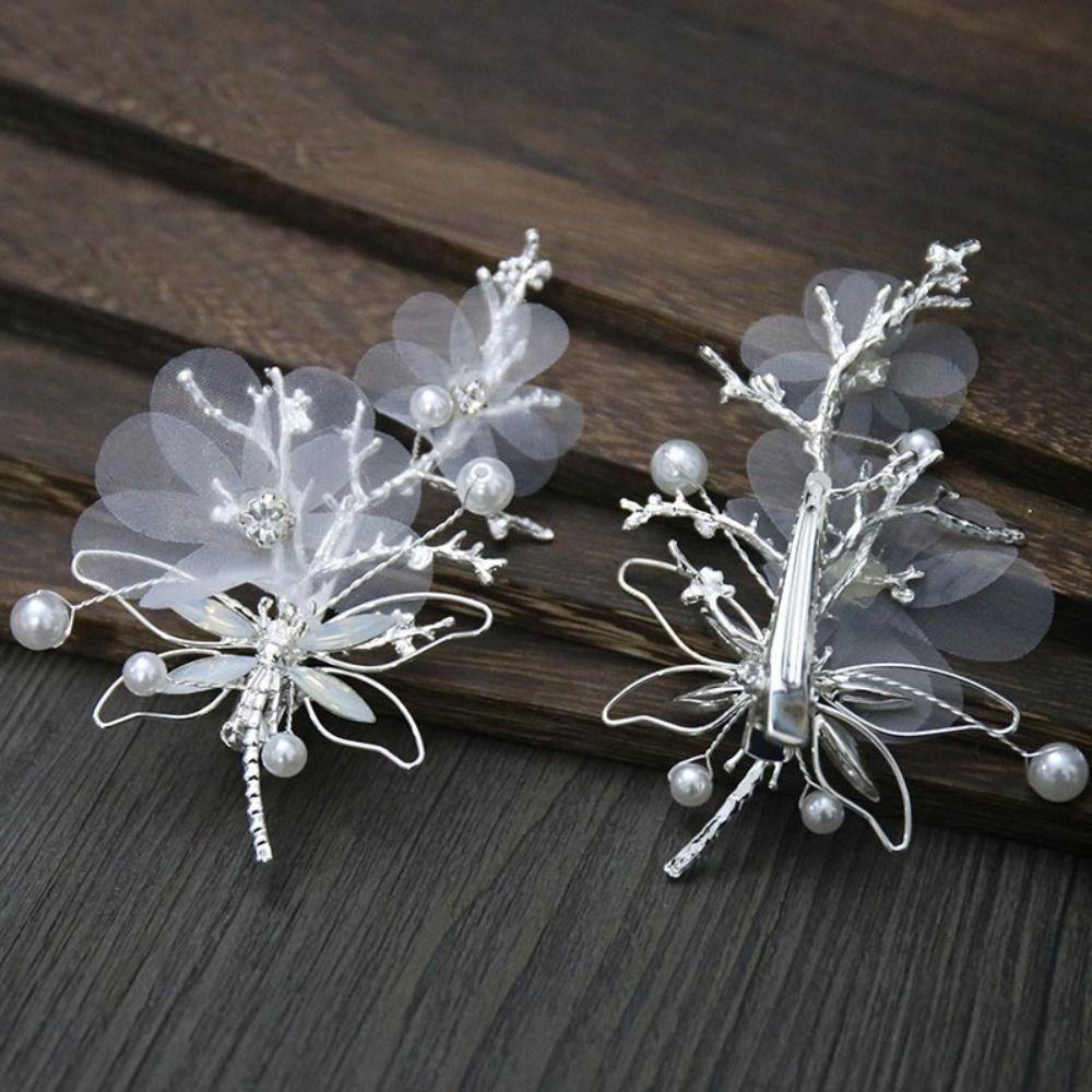 Butterfly Shaped Tassel Headwear Multicolor Hanfu Headwear New Women's Hair Accessories