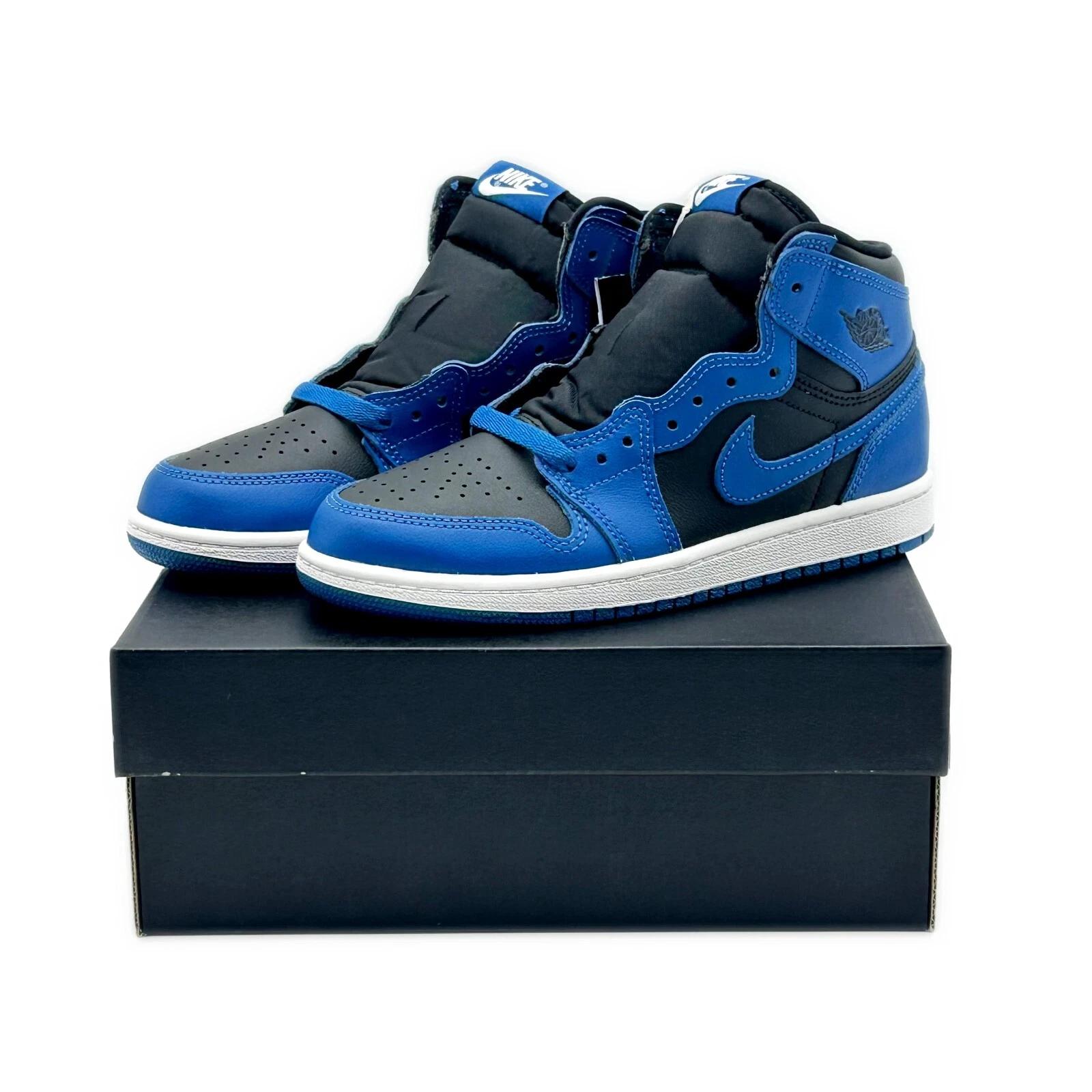 AQ2664-404 Nike PS Air Jordan 1 High OG Dark Marina Blue US 3Y