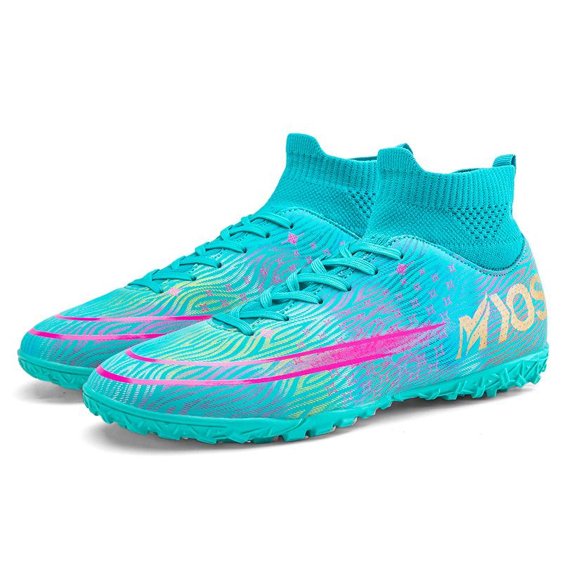 Nowe Buty Piłkarskie Wysokie Młodzieżowe Treningowe Buty Sportowe Długie Kolce Buty Piłkarskie Połamane Kolce Specjalne Buty do Gry