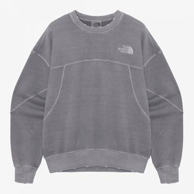 White Label Dying Sweatshirt Gray Nm5mq50j