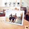 17Inch 1440*900HD Digital Photo Picture Frame Alarm Clock Player Album Remote Control White