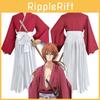 Breathable Himura Kenshin Anime Cosplay Kimono With Perfect Stitches
