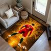 Ronaldo Portugal Trikot Teppich Boden Teppich Büro Teppich Geeignet für Esszimmer Schlafzimmer Dekorieren Zimmer Flur Anti-Rutsch Teppich Büro Heimdekor
