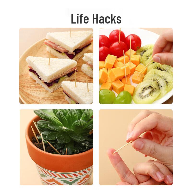 Meichu Disposable Bamboo Toothpicks