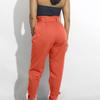 Women Long Harem Pants Comfy Elastic High Waisted OL Style Pencil Trousers 4 Colors