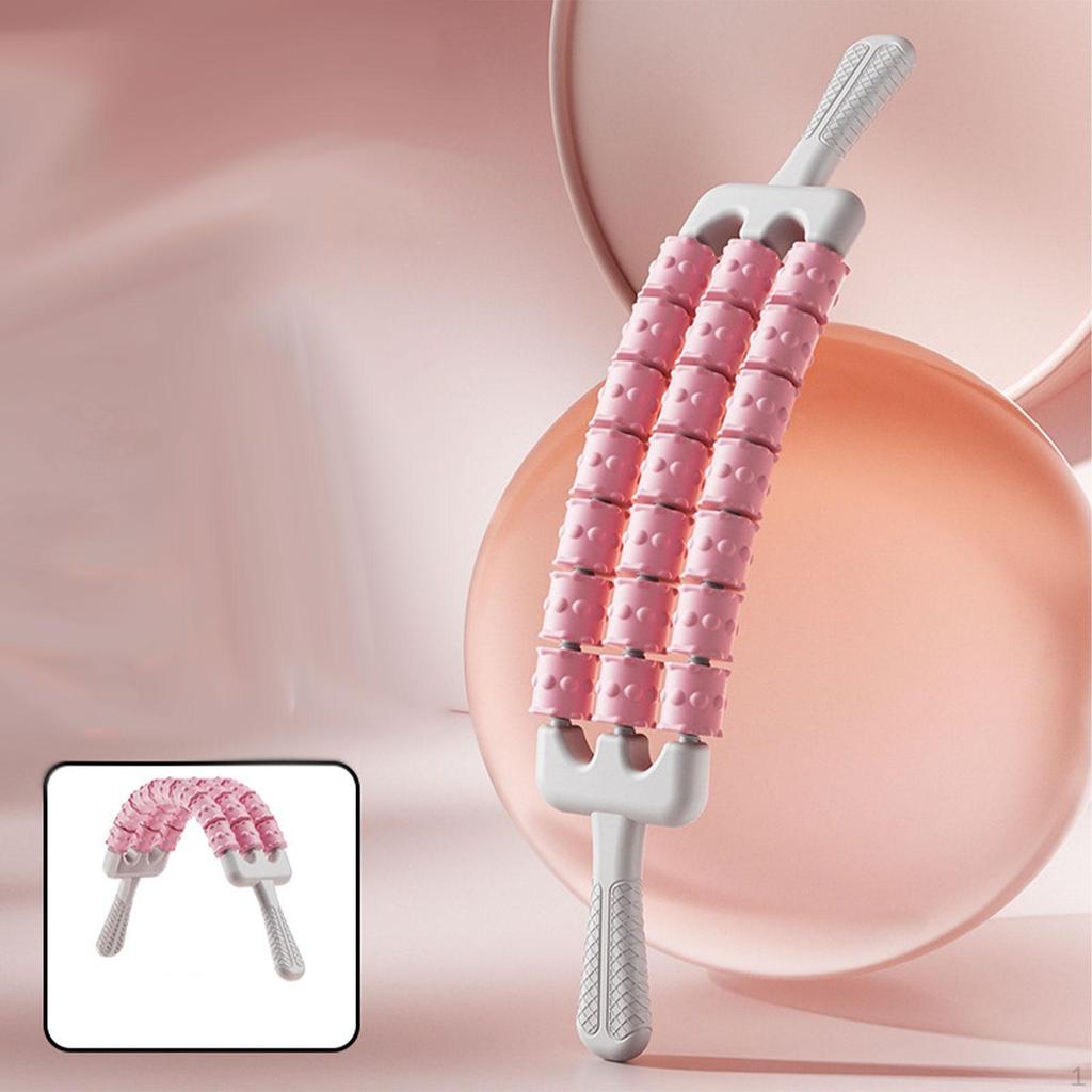 Manual Massage Tool for Arms And Waist with Grip Handles Gym Use