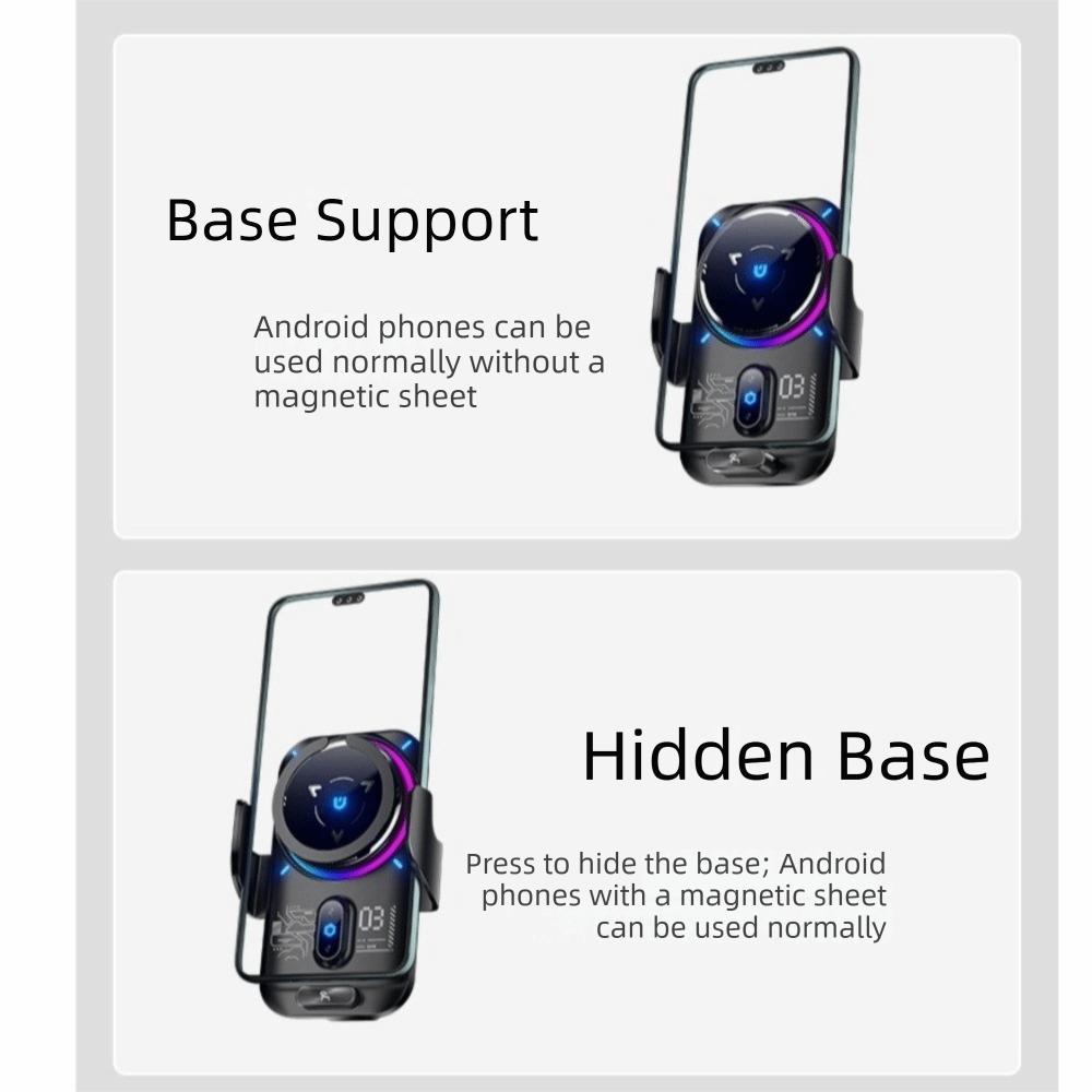 Magnetic Wireless Car Charger Fast Charging Auto Induction Wireless Charger Mobile Phone