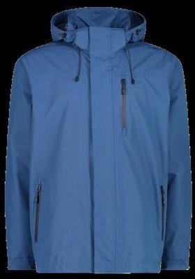 CMP Men's Waterproof Jacket (30X9727) Men's Zip-up Jacket with Hood and Ventilation (30X9727) Dusty Blue