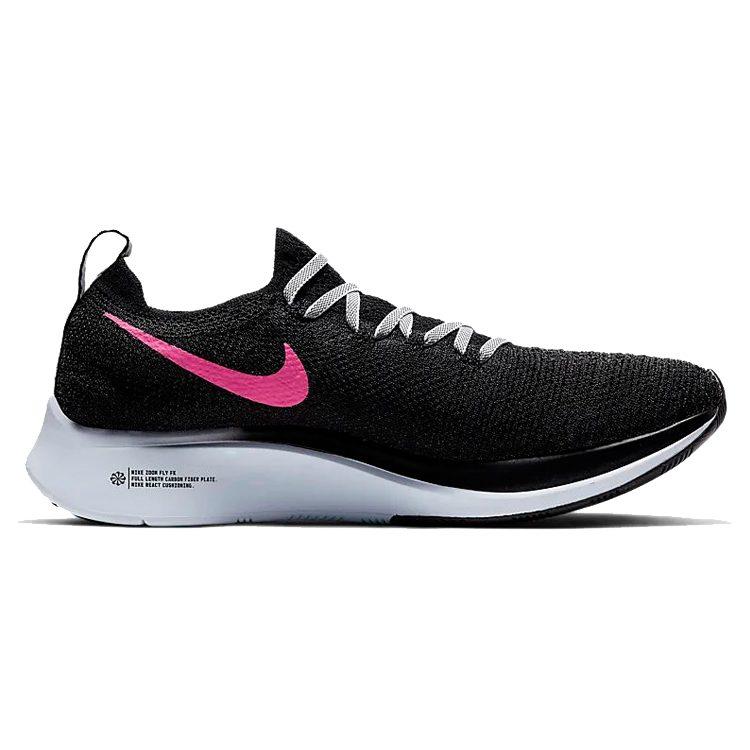 Nike Zoom Fly Flyknit 'Black Hyper Pink' Women's AR4562-002