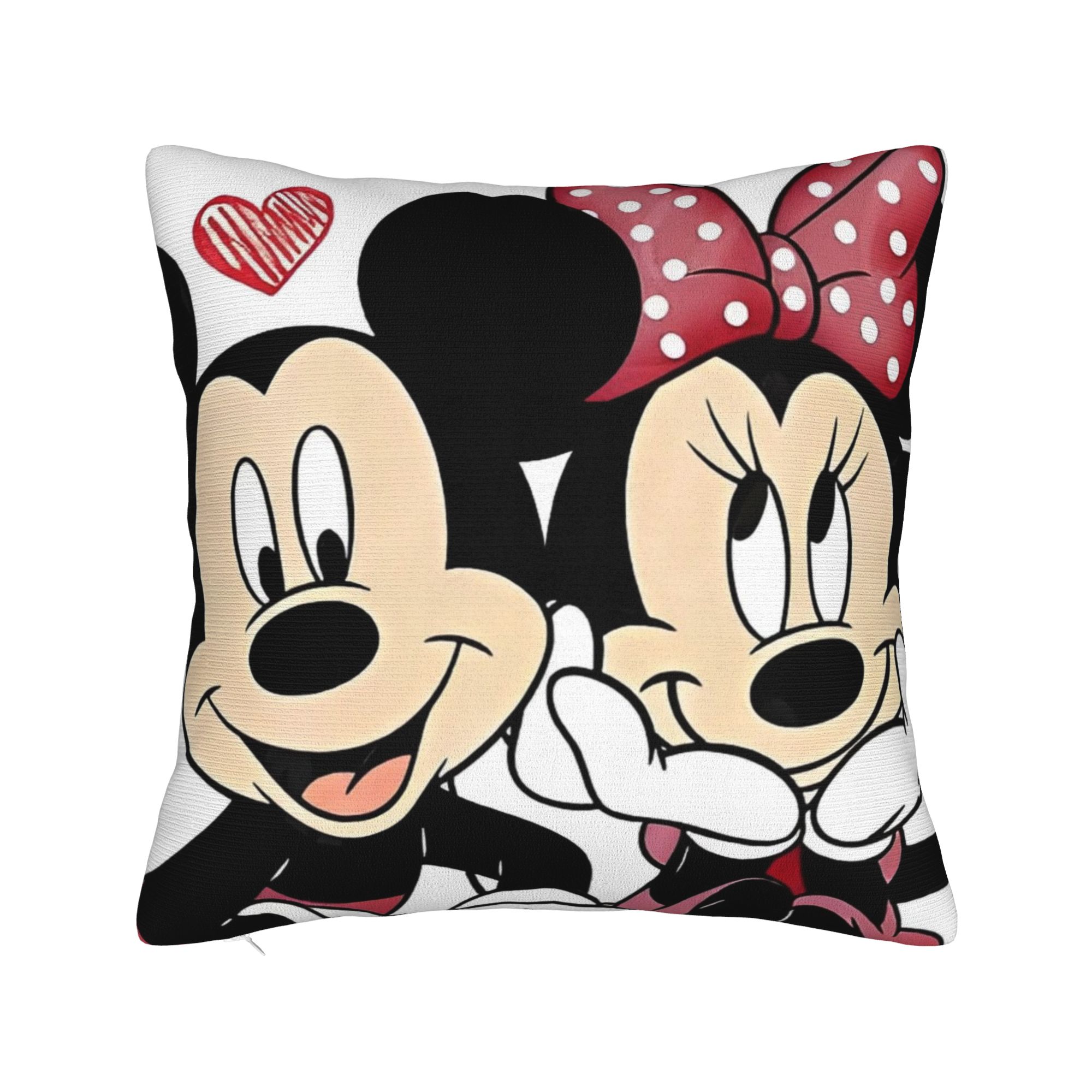 

Vintage Mickey Mouse (2) Square Pillowcases Polyester Couch Cushion Cover Creative Home Decoration Pillow Cover 45*45 30cmx30cm