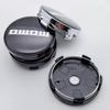COY1 4pcs 60mm Car Wheel Center Caps With MOMO Badge Logo Rim Hubcaps Cover MOMO Emblem Styling Accessories for VW BMW Subaru Honda