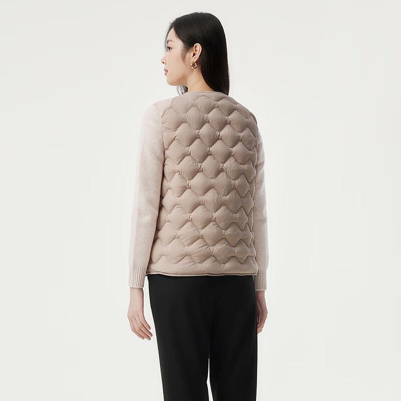 Tanboer Women's Lightweight Collarless Down Vest